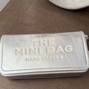 Marc Jacobs Metallic Silver Mini Bag